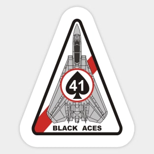 F14 Tomcat - VF41 Black Aces Sticker